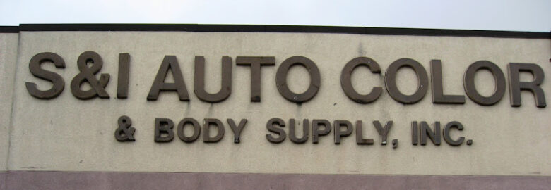 S & I Auto Color & Body Supply