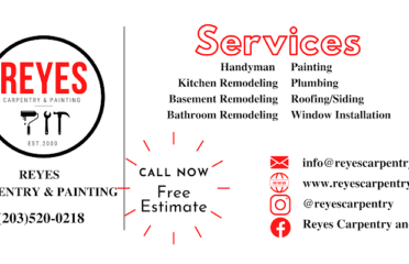 Reyes Carpentry and Painting – Monroe CT